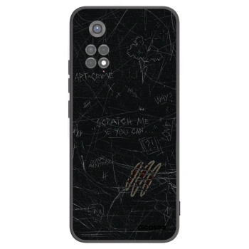 Picasee silikonový černý obal pro Xiaomi Redmi Note 11S 5G - SCRATCH