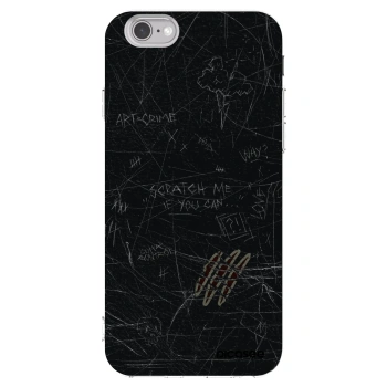 Picasee silikonový průhledný obal pro Apple iPhone 6/6S - SCRATCH