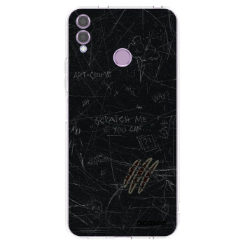 Picasee silikonový průhledný obal pro Honor 8X - SCRATCH