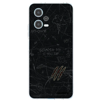 Picasee silikonový průhledný obal pro Xiaomi Redmi Note 12 5G - SCRATCH