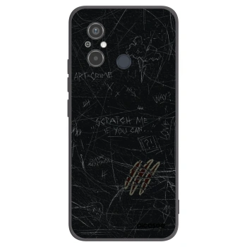 Picasee silikonový černý obal pro Xiaomi Redmi 12C - SCRATCH
