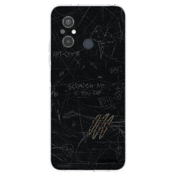 Picasee silikonový průhledný obal pro Xiaomi Redmi 12C - SCRATCH