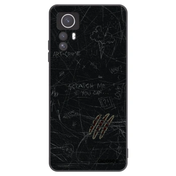 Picasee silikonový černý obal pro Xiaomi Redmi Note 12S - SCRATCH