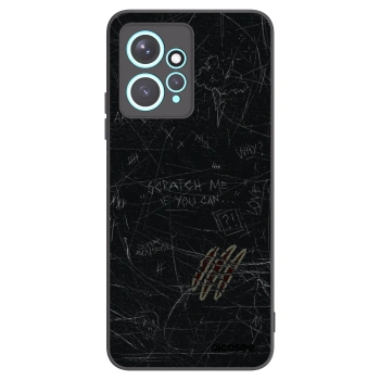Picasee silikonový černý obal pro Xiaomi Redmi Note 12 4G - SCRATCH