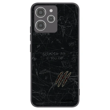 Picasee silikonový černý obal pro Xiaomi Redmi 12 4G - SCRATCH