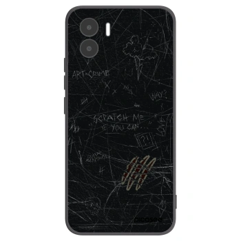 Picasee silikonový černý obal pro Xiaomi Redmi A2 - SCRATCH