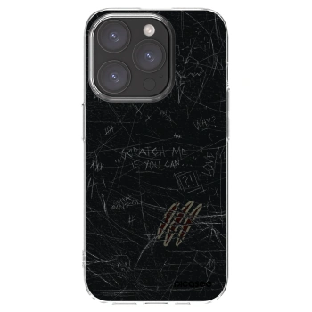 Picasee silikonový průhledný obal pro Apple iPhone 15 Pro - SCRATCH