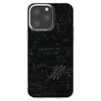 Picasee silikonový průhledný obal pro Apple iPhone 15 Pro Max - SCRATCH