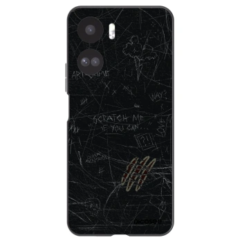 Picasee silikonový černý obal pro Honor 90 Lite 5G - SCRATCH