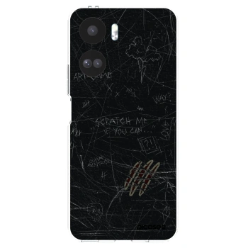 Picasee silikonový průhledný obal pro Honor 90 Lite 5G - SCRATCH