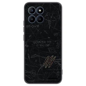 Picasee silikonový černý obal pro Honor 70 Lite - SCRATCH