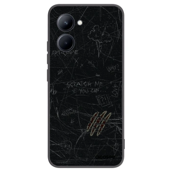 Picasee silikonový černý obal pro Realme C33 (2023) - SCRATCH