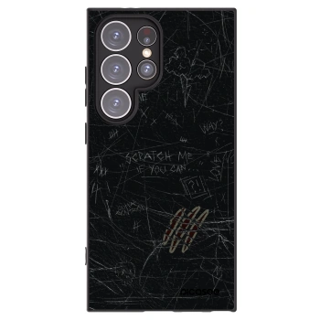 Picasee silikonový černý obal pro Samsung Galaxy S24 Ultra S928B 5G - SCRATCH