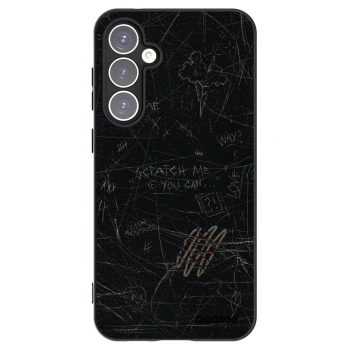 Picasee silikonový černý obal pro Samsung Galaxy S23 FE S711B - SCRATCH