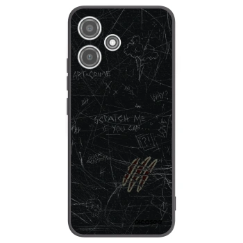 Picasee silikonový černý obal pro Xiaomi Redmi 12 5G - SCRATCH