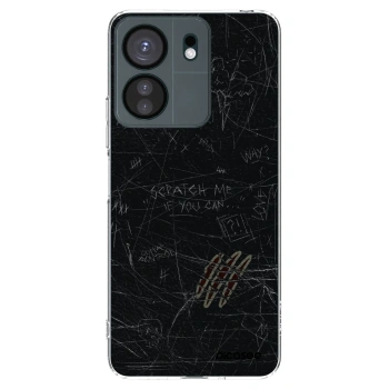 Picasee silikonový průhledný obal pro Xiaomi Redmi 13C 4G - SCRATCH
