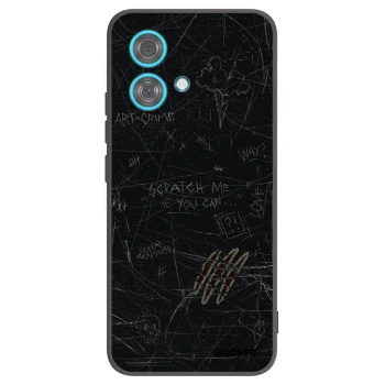 Picasee silikonový černý obal pro Motorola Edge 40 Neo - SCRATCH