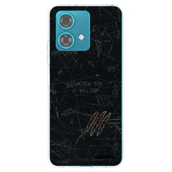 Picasee silikonový průhledný obal pro Motorola Edge 40 Neo - SCRATCH