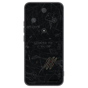 Picasee silikonový černý obal pro Honor Magic6 Lite 5G - SCRATCH