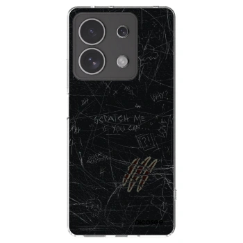 Picasee silikonový průhledný obal pro Xiaomi Redmi Note 13 4G - SCRATCH