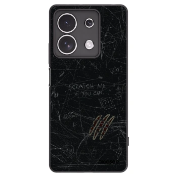 Picasee silikonový černý obal pro Xiaomi Redmi Note 13 4G - SCRATCH