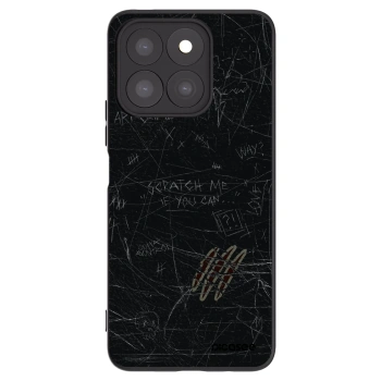 Picasee silikonový černý obal pro Honor X8b - SCRATCH