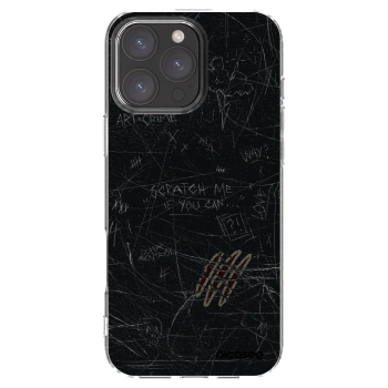 Picasee silikonový průhledný obal pro Apple iPhone 16 Pro Max - SCRATCH