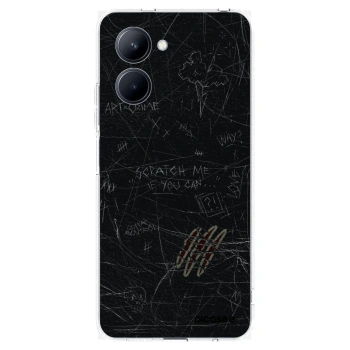 Picasee silikonový průhledný obal pro Realme C33 (2023) - SCRATCH