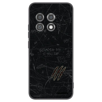 Picasee silikonový černý obal pro OnePlus 11 5G - SCRATCH