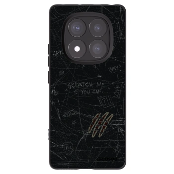 Picasee silikonový černý obal pro Xiaomi Redmi Note 14 Pro 5G - SCRATCH