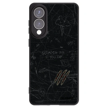 Picasee silikonový černý obal pro Samsung Galaxy S25 Edge 5G - SCRATCH