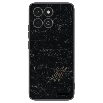 Picasee silikonový černý obal pro Honor 200 Smart 5G - SCRATCH