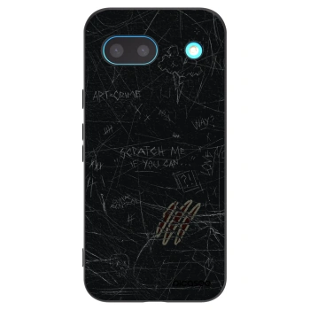 Picasee silikonový černý obal pro Google Pixel 8a - SCRATCH