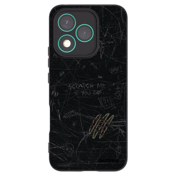 Picasee silikonový černý obal pro Honor 400 Lite 5G - SCRATCH