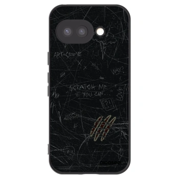 Picasee silikonový černý obal pro Google Pixel 9a - SCRATCH
