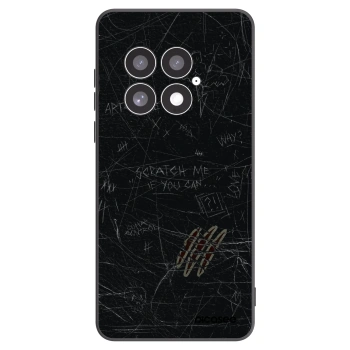 Picasee silikonový černý obal pro OnePlus 13 5G - SCRATCH