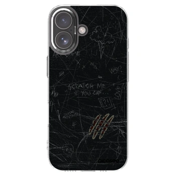 Picasee silikonový průhledný obal pro Apple iPhone 17 - SCRATCH