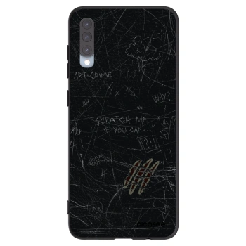 Picasee silikonový černý obal pro Samsung Galaxy A70 A705F - SCRATCH