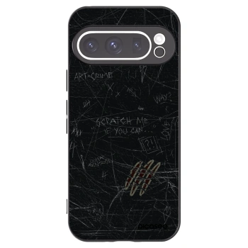 Picasee silikonový černý obal pro Google Pixel 9 Pro XL - SCRATCH
