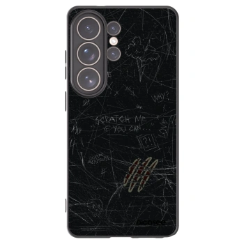 Picasee silikonový černý obal pro Samsung Galaxy S26 Ultra - SCRATCH