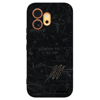 Picasee silikonový černý obal pro Honor 600 - SCRATCH