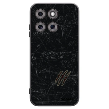 Picasee silikonový černý obal pro Motorola Moto G77 - SCRATCH