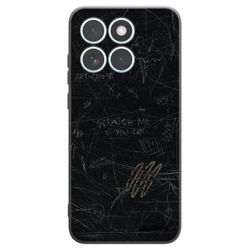Picasee silikonový černý obal pro Motorola Edge 70 Fusion - SCRATCH