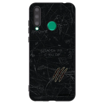 Picasee silikonový černý obal pro Honor 20 Lite - SCRATCH