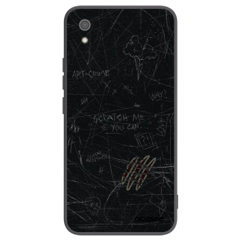 Picasee silikonový černý obal pro Xiaomi Redmi 7A - SCRATCH