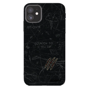 Picasee silikonový průhledný obal pro Apple iPhone 11 - SCRATCH