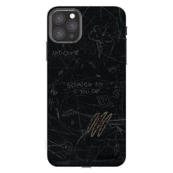 Picasee silikonový průhledný obal pro Apple iPhone 11 Pro Max - SCRATCH