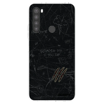 Picasee silikonový průhledný obal pro Xiaomi Redmi Note 8 - SCRATCH