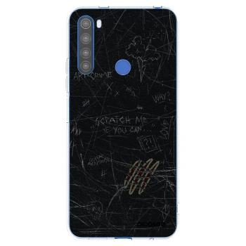 Picasee silikonový průhledný obal pro Xiaomi Redmi Note 8T - SCRATCH