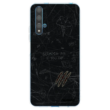 Picasee silikonový průhledný obal pro Huawei Nova 5T - SCRATCH